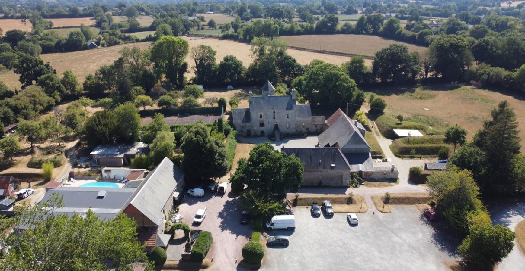 לינה וארוחת בוקר אנסטוויל Manoir De La Foulerie מראה חיצוני תמונה